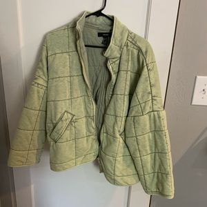 New Forever 21 Quilted Jacket. Free people dupe